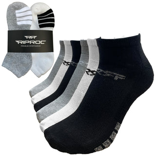 Mens 6PK Low Cut Assorted Sports Socks